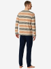 Schiesser Pyjama Casual in whisky