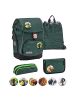 Belmil Premium Schulranzen-Set 5tlg. Comfy Plus "Twist of Lime" Für kleine Kinder