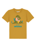 wat? Apparel T-Shirt Krokodil Großer Bruder in Ocker