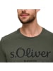 s.Oliver T-Shirt 1er Pack in Dunkelgrün