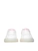 Versace Weiß Leder Low Top Sneaker