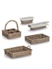 Zeller Present Brotkorb in beige