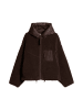 Marc O'Polo DENIM Teddyjacke regular in Espresso Brown