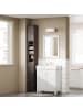SoBuy Hochschrank in Mattbraun - (W) 20 x (H) 180 x (L) 20 cm