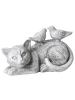 Beliani Gartenfigur KALELA in Grau - (W) 35 x (H) 22 x (L) 20 cm