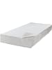 Erwin Müller Baumwolle, Molton Matratzenauflage wasserdicht/kochfest Cottbus in weiß