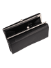Esquire New Silk Geldbörse Leder 13 cm in schwarz