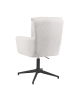 DUBI Möbel 2er-Set: Bürostuhl Mika-Romy in Creme - (B)59 x (H)91 x  (T)66 cm