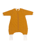 Schlummersack Schlafsack mit Füßen und umklappbaren Bündchen 2.5 Tog in Orange