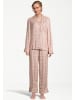 Seidensticker Pyjama Soft Light Flannel in Peach
