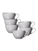 Ritzenhoff & Breker 6er Set Kaffeetassen Levi in Grau 220 ml