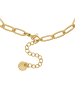 Steel_Art Gliederamband Damen Miriam goldfarben in goldfarben