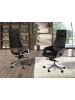 Angel Cerdá Büro-Drehstuhl 4210 in Schwarz / Stahl – (B)67 x (H)69 x (T)121 cm