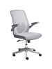 Beliani Bürostuhl OVERLORD in Grau/Schwarz - (W) 49 x (H) 100 x (L) 63 cm