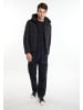 MO Herren Wattierte Winterjacke in Schwarz
