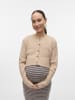 mama licious Strickjacke in Natural Melange