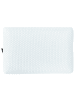 Beliani Memory Foam Kissen EMIN in Weiß/Blau - (W) 60 x (H) 11 x (L) 40 cm