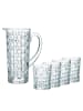 Nachtmann 5er Set Becher- und Krug-Set Bossa Nova transparent in transparent