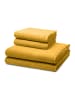 Ross 2 X Handtuch 2 X Duschtuch im Set Sensual Skin in Senf