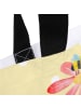 Mr. & Mrs. Panda Reisetasche Hummel Blume ohne Spruch in Gelb Pastell