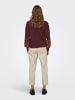 ONLY Sweatshirt in Windsor Wine