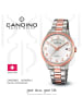 Candino Analog-Armbanduhr Candino Classic roségold, silber groß (ca. 40mm)