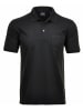 Ragman Poloshirt für Herren in schwarz