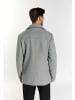 DreiMaster Herren Cabanjacke Aus Wollgemisch in Grau Melange
