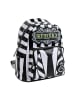 Beetlejuice Rucksack Damen Casual Rucksack Kunstleder Gothic Tasche