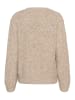 Soaked in Luxury Strickpullover SLVespera Gerade Passform in Dune Melange