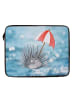 Mr. & Mrs. Panda Laptoptasche Seeigel ohne Spruch in OZeichenanblue