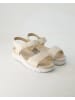 Terry Sandalen in Beige
