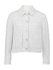 CARTOON Tweedblazer mit Fransen in Nature/Blue