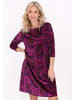VIRITA Women Dress in Violet Multicolor