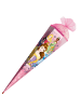 ROTH Schultüte groß Disney Princess 85 cm, Glitter in Rosa