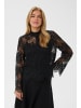 CULTURE Langarm-Bluse CUazime Feminine in Black