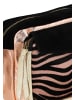 FELIPA Handtasche in Schwarz Gold Rosa Zebra