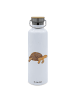 Mr. & Mrs. Panda Trinkflasche Schildkröte MHerzieren ohne Spruch in Weiß