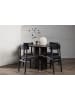 ebuy24 Schwarz 110 x 110 cm