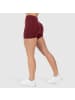 SMILODOX Shorts Cetrina Scrunch in Bordeaux