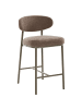 Beliani 2er-Set Barhocker UNITY in Beige