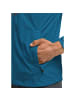 Maier Sports Regenjacke Halny in Kristallblau