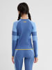 Hummel Top Raglanärmel Hmlseamless Damen in DUTCH BLUE