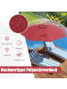 COSTWAY Sonnenschirm 250 cm in Rot