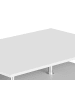 VCM  Holz Sofatisch Couchtisch Wohnzimmertisch Maliso L in Weiß