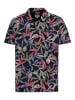 Camel Active Jersey Poloshirt mit Allover-Print in Mehrfarbig