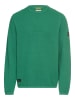 Camel Active Pullover aus reiner Baumwolle in Tannengrün
