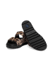 VITAFORM Textil Pantoletten in leopard