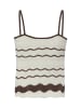 Noisy may Stricktop NMSadie in ecru mocca - 0001