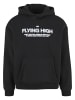 Mister Tee Mister Tee High Flight Fluffy Hoody in black